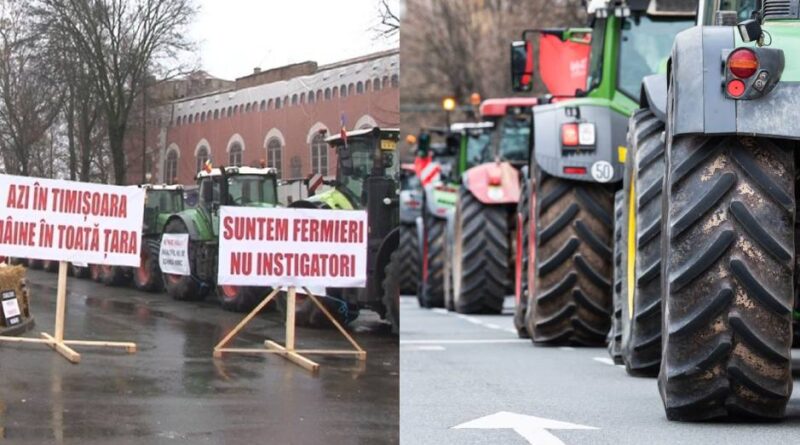 Fermierii in strada de 13 zile